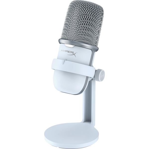 HyperX SoloCast - USB Microphone (White) Wit Microfoon voor spelcomputers (519T2AA)