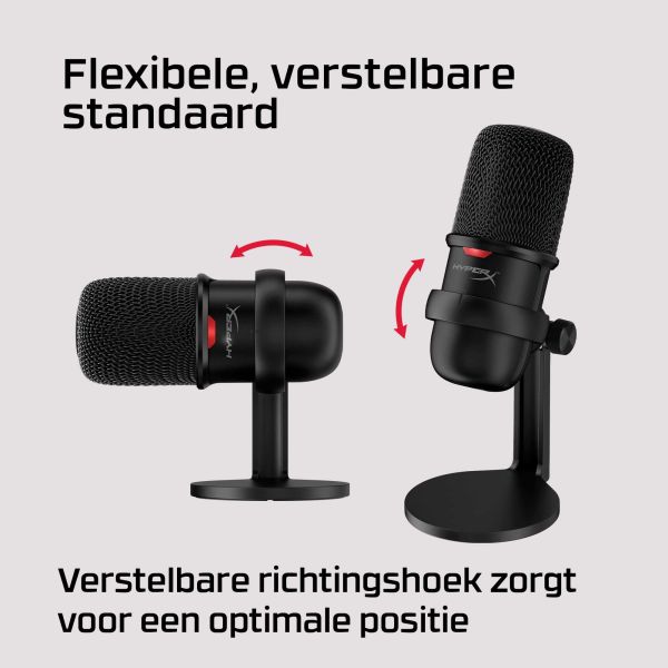 HyperX SoloCast - USB Microphone (White) Wit Microfoon voor spelcomputers (519T2AA)
