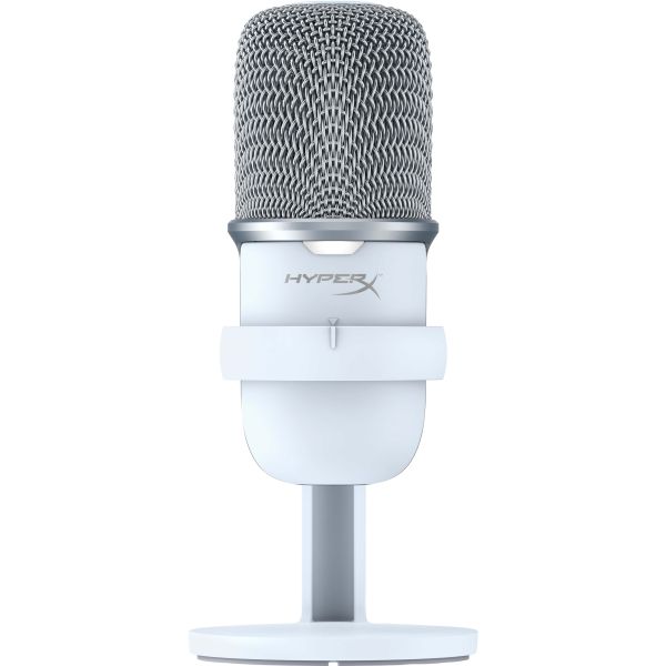 HyperX SoloCast - USB Microphone (White) Wit Microfoon voor spelcomputers (519T2AA)