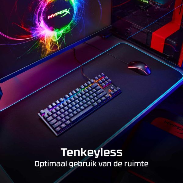 HyperX Alloy Origins Core PBT HX Red - Mechanical Gaming Keyboard (639N7AA)