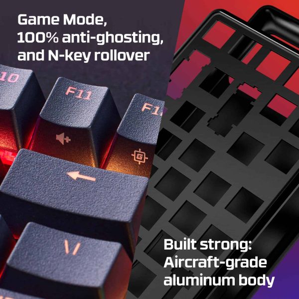 HyperX Alloy Origins Core PBT HX Red - Mechanical Gaming Keyboard (639N7AA)