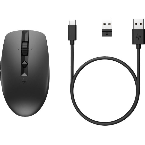 HP 715 oplaadbare muis voor meerdere apparaten (6E6F0AA) HP 715 oplaadbare muis voor meerdere apparaten (6E6F0AA)