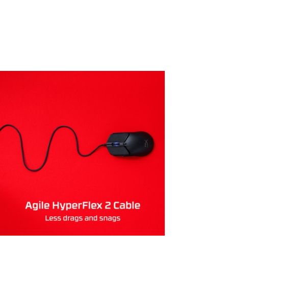 HyperX Pulsefire Haste 2 - gamingmuis (zwart) (6N0A7AA)