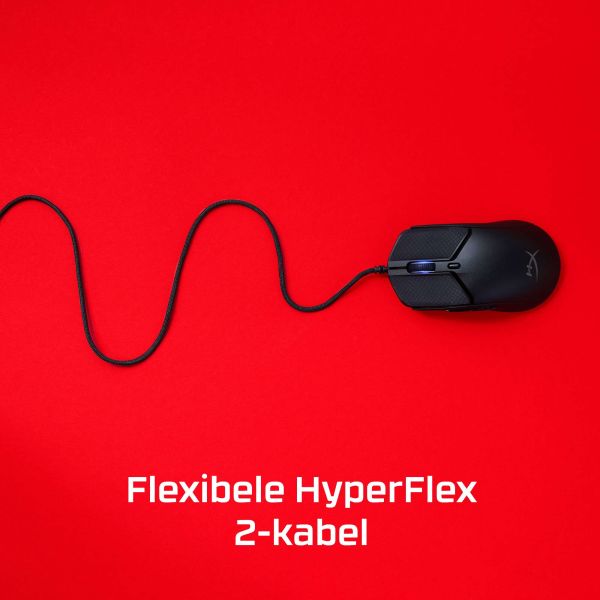 HyperX Pulsefire Haste 2 - gamingmuis (wit) (6N0A8AA)