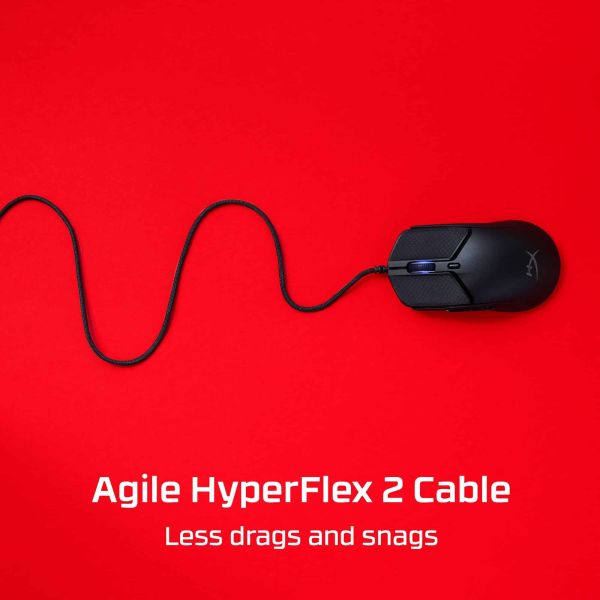 HyperX Pulsefire Haste 2 - gamingmuis (wit) (6N0A8AA)