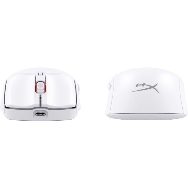HyperX Pulsefire Haste 2 - draadloze gamingmuis (wit) (6N0A9AA)