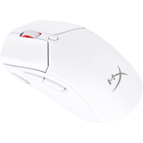 HyperX Pulsefire Haste 2 - draadloze gamingmuis (wit) (6N0A9AA)