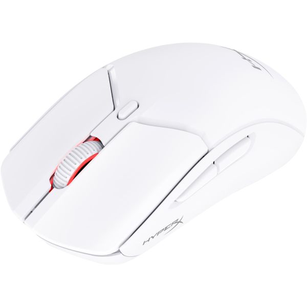 HyperX Pulsefire Haste 2 - draadloze gamingmuis (wit) (6N0A9AA)