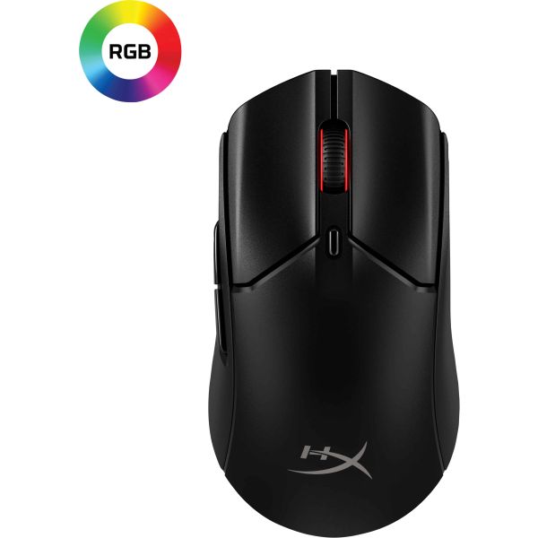 HyperX Pulsefire Haste 2 - draadloze gamingmuis (zwart) (6N0B0AA)