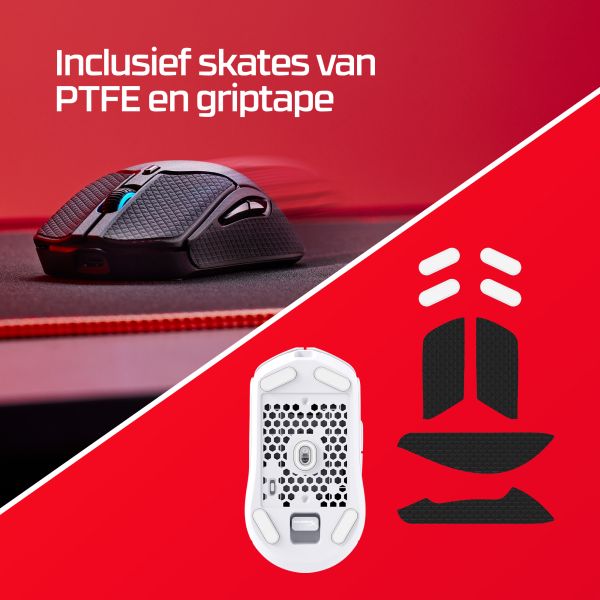 HyperX Pulsefire Haste 2 - draadloze gamingmuis (zwart) (6N0B0AA)