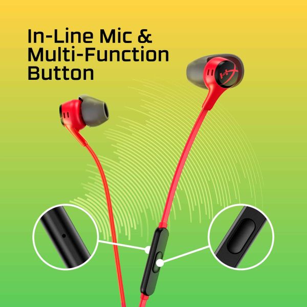 HyperX Cloud Earbuds II rood (705L8AA)