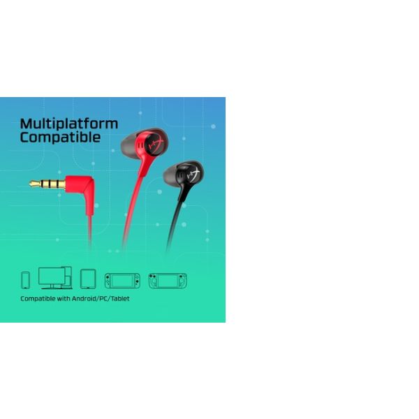 HyperX Cloud Earbuds II rood (705L8AA)