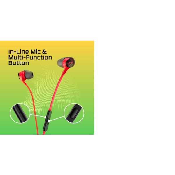 HyperX Cloud Earbuds II zwart (70N24AA)