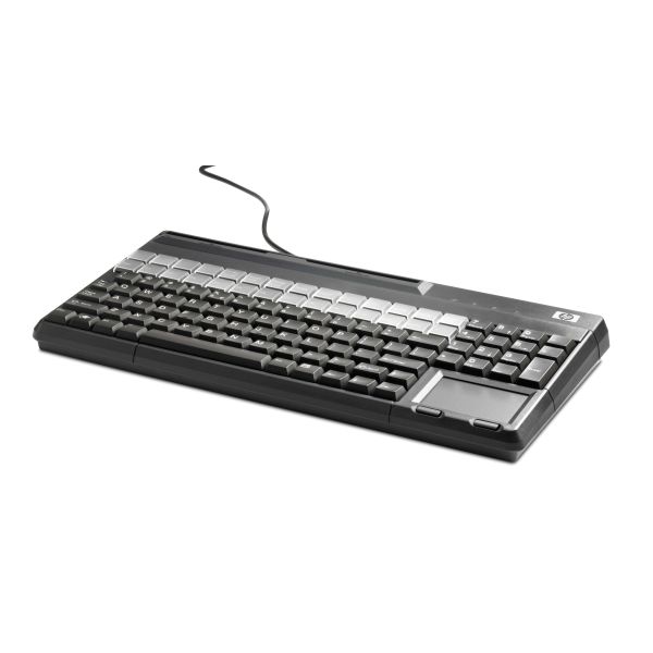 HP USB-toetsenbord met magneetstriplezer voor POS (FK218AA#ABH)