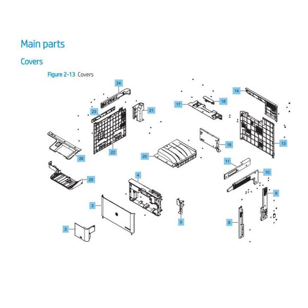 HP TRAY-1 DOOR (JC90-01352B)