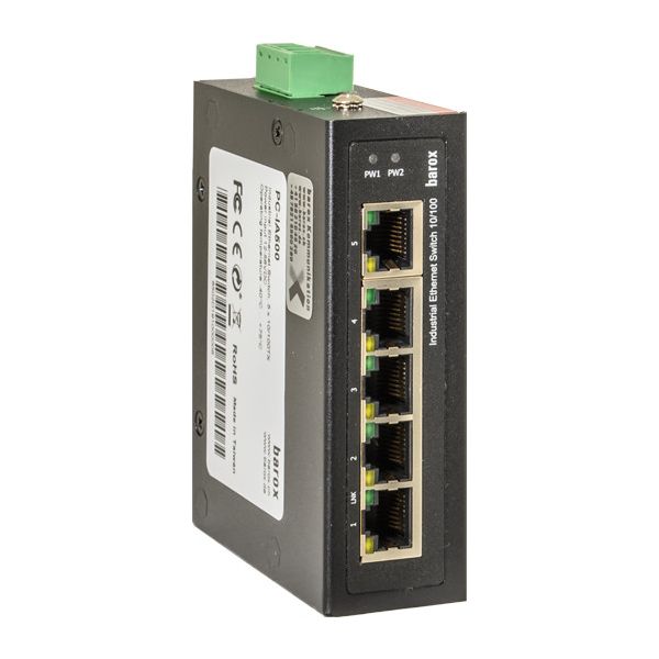 Barox PC-IA500 Switch 5-Poorts 10/100 Mbps RJ45 (PC-IA500)