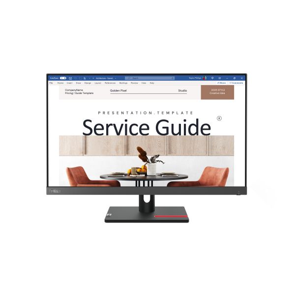 Lenovo ThinkVision S24i-30 computer monitor 60,5 cm (23.8") 1920 x 1080 Pixels Full HD LED Zwart (63DEKAT3EU) Lenovo ThinkVision S24i-30 computer monitor 60,5 cm (23.8") 1920 x 1080 Pixels Full HD LED Zwart (63DEKAT3EU)