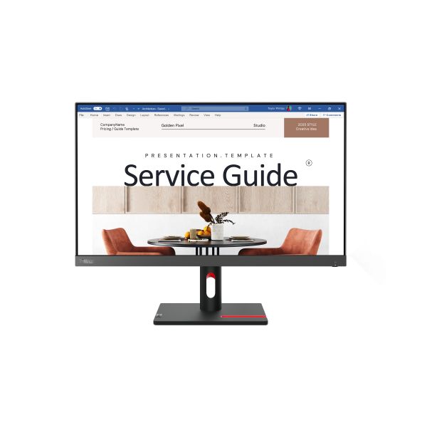 Lenovo ThinkVision S24i-30 computer monitor 60,5 cm (23.8") 1920 x 1080 Pixels Full HD LED Zwart (63DEKAT3EU)