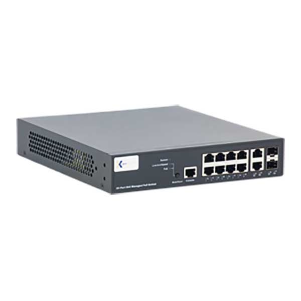 barox Switch 8-Port 8x10/100/1000TX RJ45 PoE/+ 4x100/1000TX (RY-LGSP23-10G)