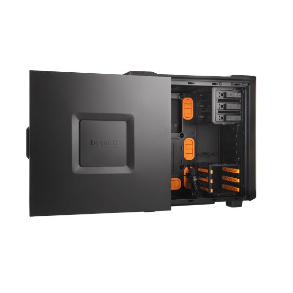 be quiet! Silent Base 600 Midi Tower Oranje, Zwart (BG005)