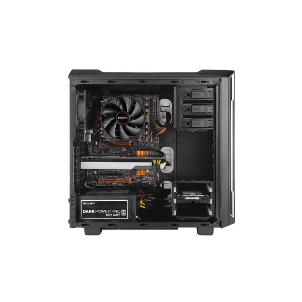 be quiet! Silent Base 600 Midi Tower Zwart, Zilver (BG007)