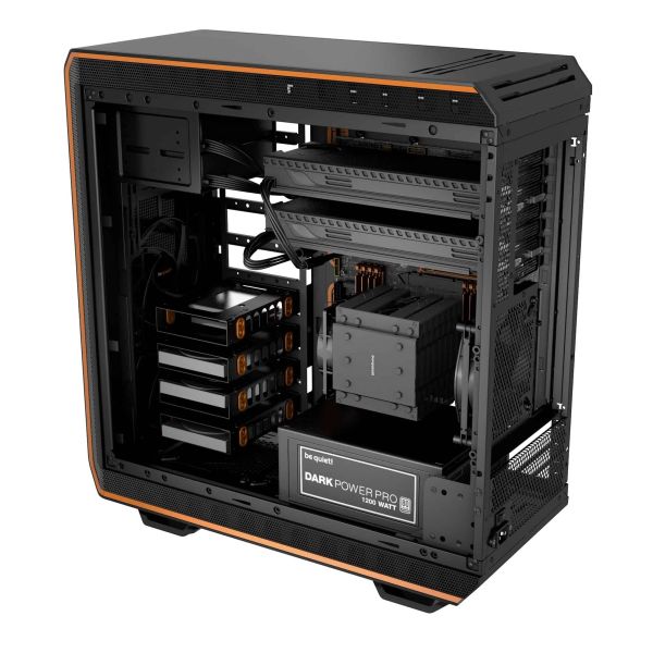 be quiet! Dark Base 900 Midi Tower Zwart, Oranje (BG010) be quiet! Dark Base 900 Midi Tower Zwart, Oranje (BG010)