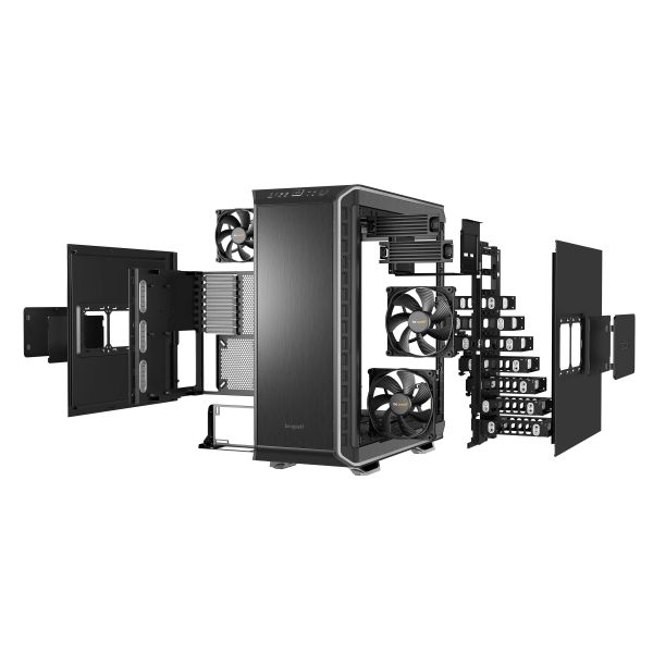 be quiet! Dark Base 900 Midi Tower Zwart, Zilver (BG012) be quiet! Dark Base 900 Midi Tower Zwart, Zilver (BG012)