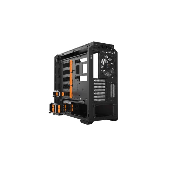 be quiet! Silent Base 601 Midi Tower Zwart, Oranje (BG025)