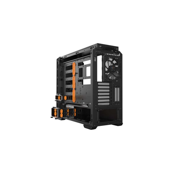 be quiet! Silent Base 601 Midi Tower Zwart, Oranje (BG025)