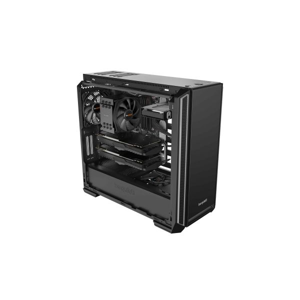 be quiet! Silent Base 601 Midi Tower Zwart, Zilver (BG027)