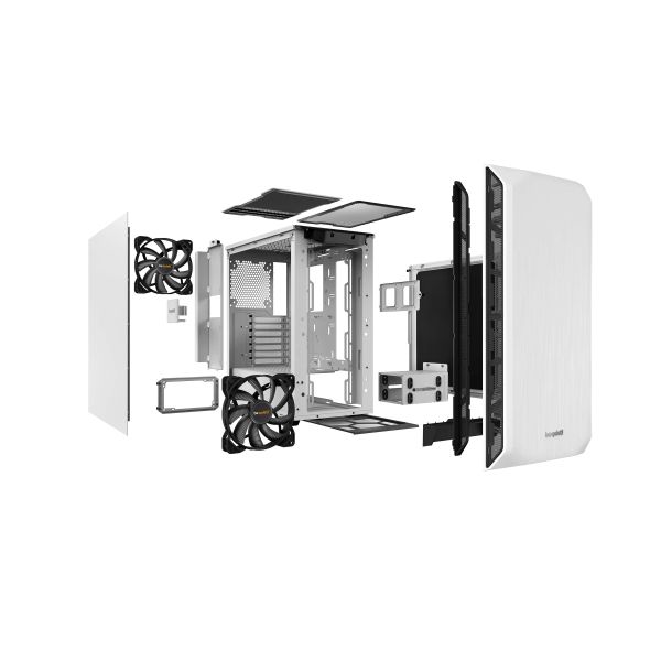 be quiet! BG035 computerbehuizing Midi Tower Wit (BG035) be quiet! BG035 computerbehuizing Midi Tower Wit (BG035)