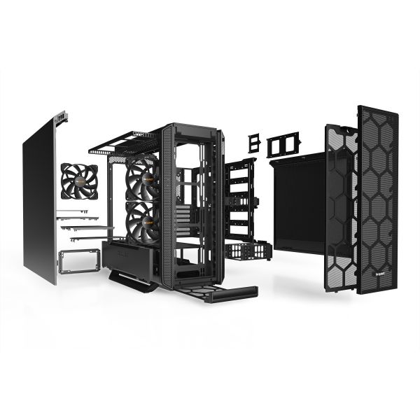 be quiet! Silent Base 802 Black Midi Tower Zwart (BG039)
