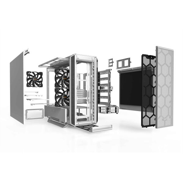 be quiet! Silent Base 802 White Midi Tower Wit (BG040)