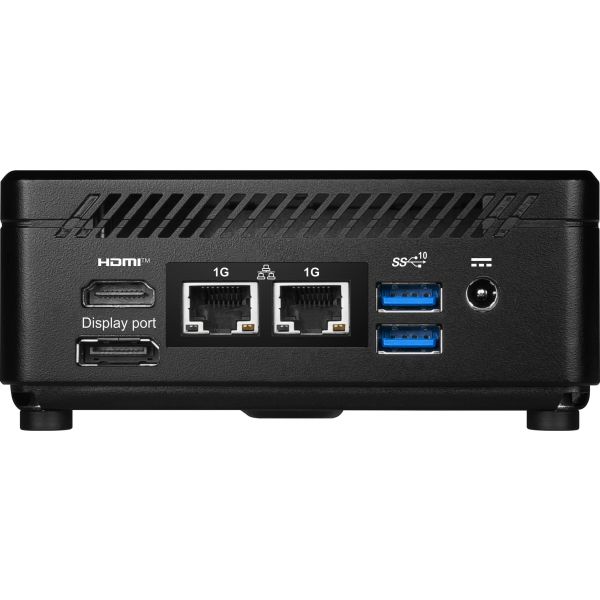 MSI Cubi N ADL-001EU Mini PC Intel® N N200 4 GB DDR4-SDRAM 128 GB SSD Windows 11 Pro Zwart (CUBI N ADL-001EU)