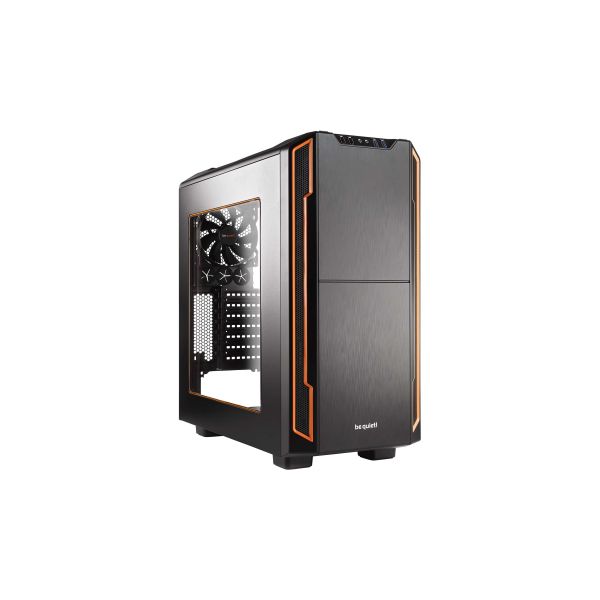 be quiet! Silent Base 600 Midi Tower Oranje, Zwart (BGW05)