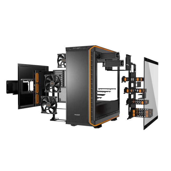 be quiet! Dark Base Pro 900 rev. 2 Full Tower Zwart, Oranje (BGW14)