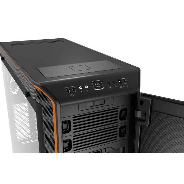 be quiet! Dark Base Pro 900 rev. 2 Full Tower Zwart, Oranje (BGW14) be quiet! Dark Base Pro 900 rev. 2 Full Tower Zwart, Oranje (BGW14)