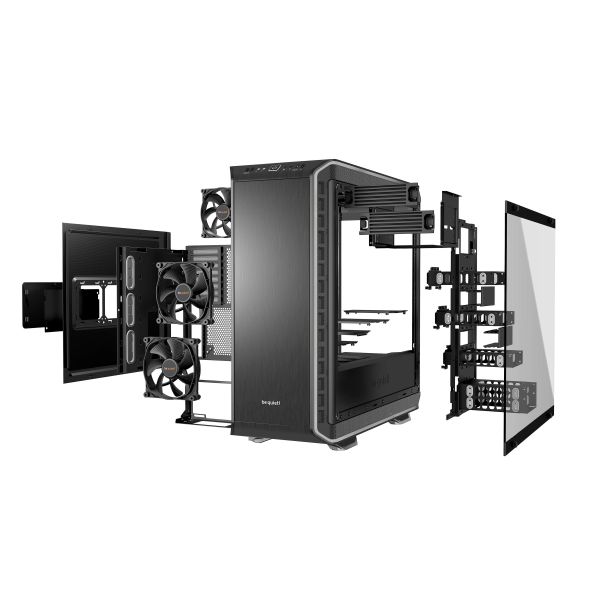 be quiet! Dark Base Pro 900 rev. 2 Full Tower Zwart, Zilver (BGW16)