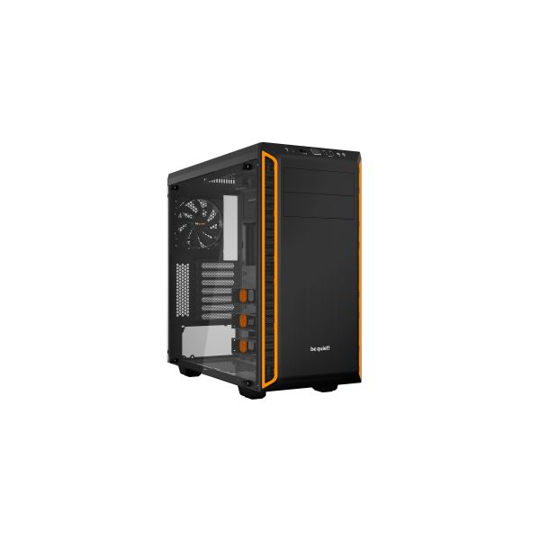 be quiet! Pure Base 600 Window Midi Tower Zwart, Oranje (BGW20)