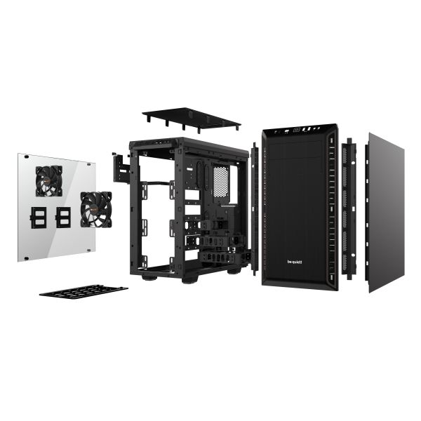 be quiet! Pure Base 600 Window Midi Tower Zwart (BGW21) be quiet! Pure Base 600 Window Midi Tower Zwart (BGW21)