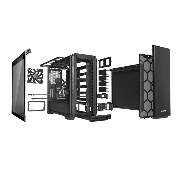 be quiet! Silent Base 601 Window Midi Tower Zwart (BGW26) be quiet! Silent Base 601 Window Midi Tower Zwart (BGW26)