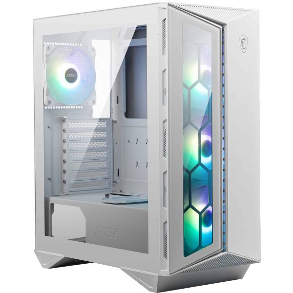 MSI CAS MPG GUNGNIR 110R WHITE Midi Tower Wit (MPG GUNGNIR 110R W) MSI CAS MPG GUNGNIR 110R WHITE Midi Tower Wit (MPG GUNGNIR 110R W)