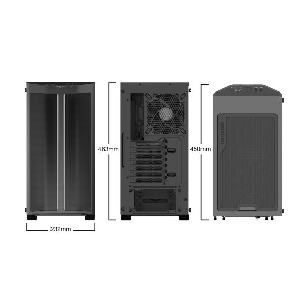 be quiet! Pure Base 500DX Midi Tower Zwart (BGW37)