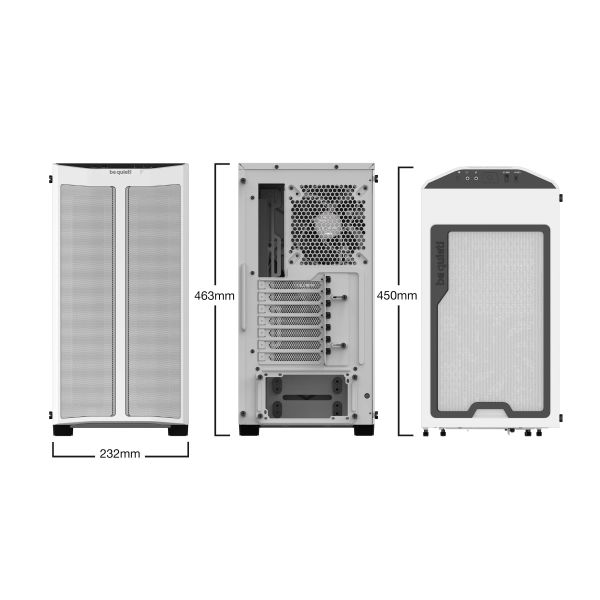 be quiet! Pure Base 500DX Midi Tower Wit (BGW38)