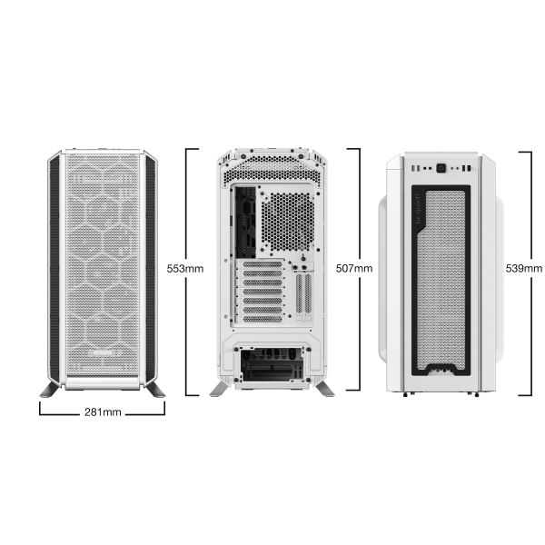 be quiet! Silent Base 802 Window White Midi Tower Wit (BGW40)