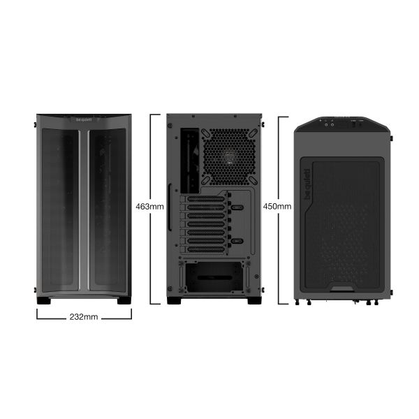 be quiet! PURE BASE 500 FX Black Midi Tower Zwart (BGW43)
