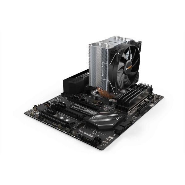 be quiet! Pure Rock 2 Processor Luchtkoeler 12 cm Zilver 16 stuk(s) (BK006)