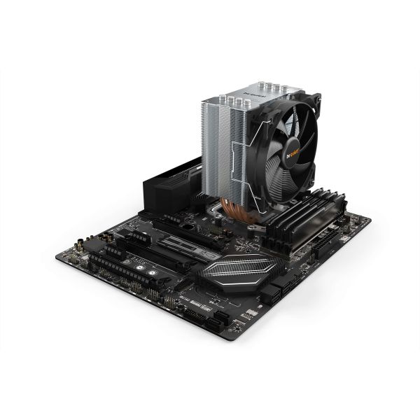 be quiet! Pure Rock 2 Processor Luchtkoeler 12 cm Zilver 16 stuk(s) (BK006)