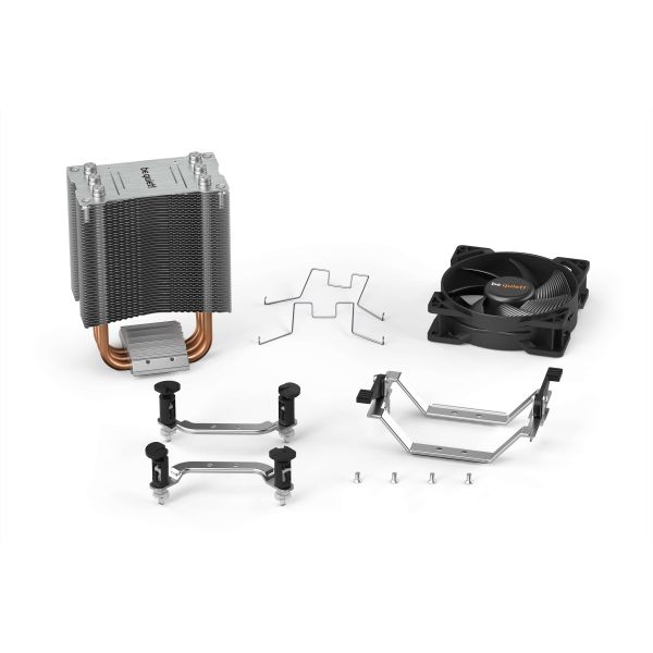 be quiet! PURE ROCK SLIM 2 Processor Koeler 9,2 cm Zilver 1 stuk(s) (BK030)