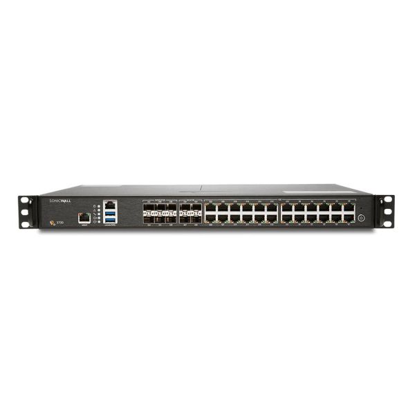 SonicWall NSA 3700 firewall (hardware) 1U 5500 Mbit/s (02-SSC-8203)